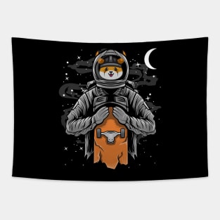 Astronaut Skate Floki Inu Coin Floki Army To The Moon Crypto Token Cryptocurrency Wallet Birthday Gift For Men Women Kids Tapestry