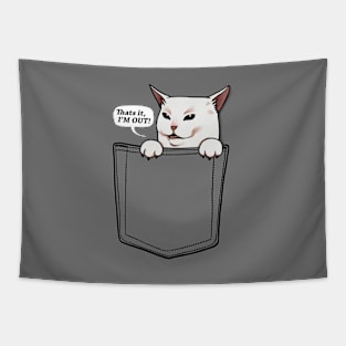 Funny Cat Memes 1 Tapestry