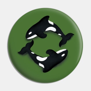 Save the Orcas! Pin