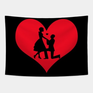 lovers day Tapestry