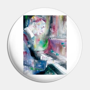 SERGEI RACHMANINOFF watercolor portrait .3 Pin