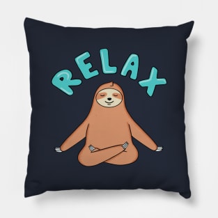 Sloth Relax Yoga Pillow