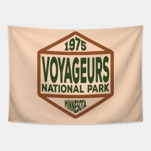 Voyageurs National Park badge Tapestry