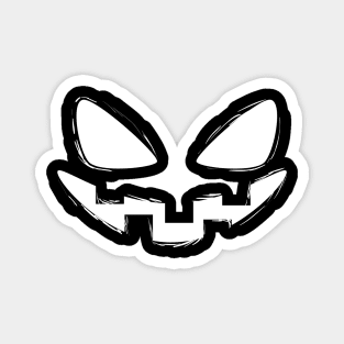 Jack O Lantern Pumpkin Magnet