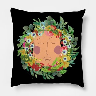 Midsommar Queen Pillow