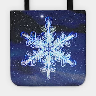 The Light of the Snowflakes - Christmas Tote