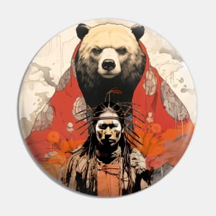 National Native American Heritage Month: The Bear Spirit Animal Pin