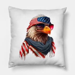 Cool American Eagle #2 Pillow