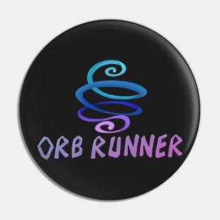 Orb Runner Logo Pin