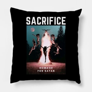 Sacrifice - homage for satan Pillow