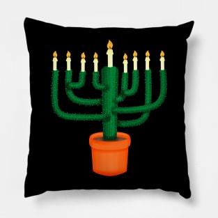 Cacti Hanukkah Pillow