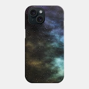 Colorful Universe Nebula Galaxy And Stars Phone Case