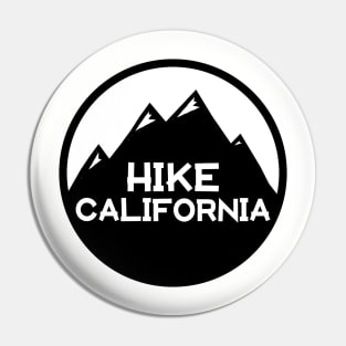 Hike California T Shirt Pin