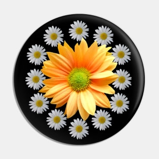 daisy flower daisies bloom floral blooming florets Pin