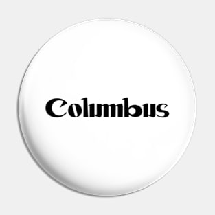 Columbus Cam Pin