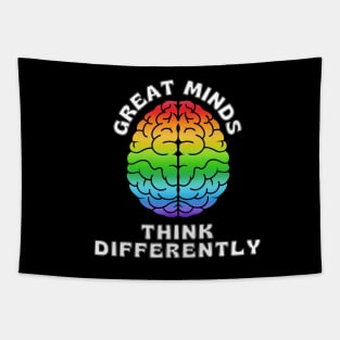 Great minds think differently Tapestry