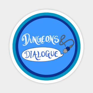 Dungeons and Dialogue Logo Magnet