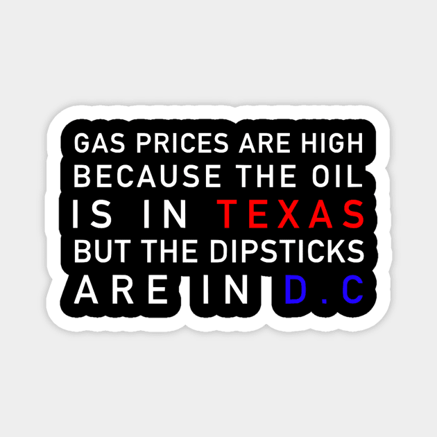 High Gas Prices Magnet by Bododobird