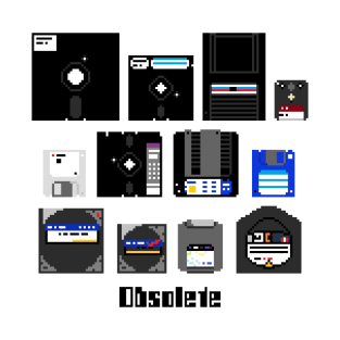 Obsolete Computer Media T-Shirt