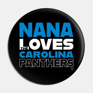 Nana Loves the Carolina Panthers Pin