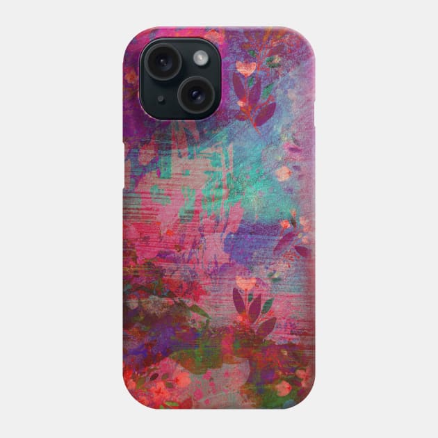 Pink secret garden Phone Case by jen28