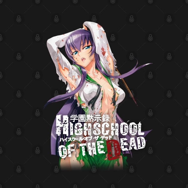 High School of the Dead (HOTD) - Saeko by shukomei