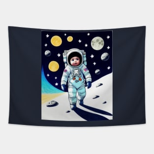 Baby cosmonaut Tapestry