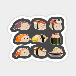 Sushi Cat Magnet