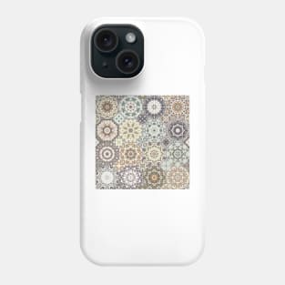 Octagonal Oriental and ethnic motifs in patterns. Phone Case