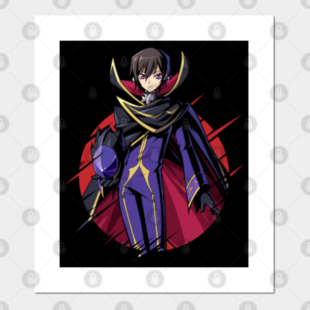 Code Geass Lelouch Lamperouge Code Geass Posters And Art Prints Teepublic