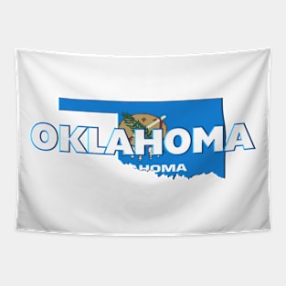 Oklahoma Colored State Tapestry