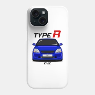 Civic EP3 Type R Blue Phone Case