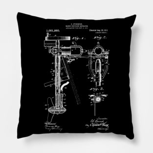 Outboard Motor Patent Marine Propulsion Mechanism 1911 Pillow