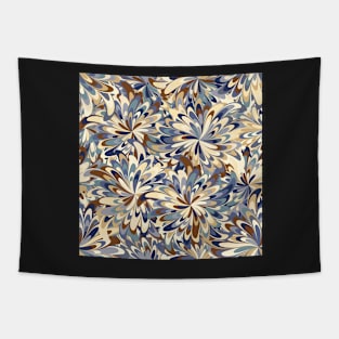 Bright fantastic abstract flowers Tapestry