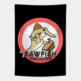 Sawfish Construction Tapestry