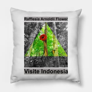 Rafflesia Arnoldii Flower, Visite Indonesia Pillow