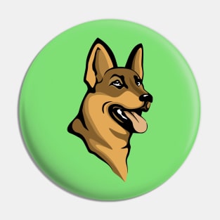 Dog. Sheepdog Pin