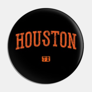 Houston Texas (variant) Pin
