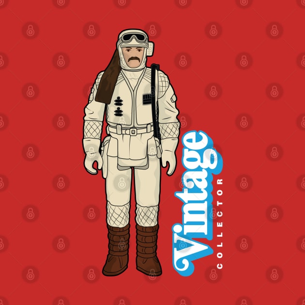 Vintage Collector - Ice Planet Commander Clavin by LeftCoast Graphics