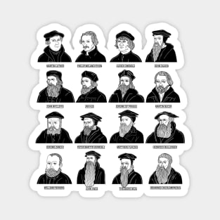 Pantheon of Christian European Church Reformers Magnet