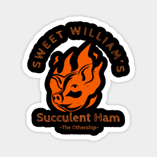 Sweet William's Succulent Ham Magnet