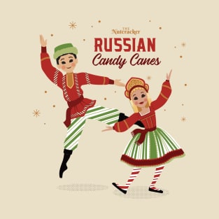 The Nutcracker's Russian Candy Cane Dancers T-Shirt