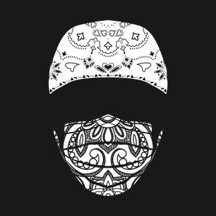 paisley med mask T-Shirt