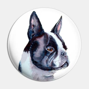 Boston terrier Pin