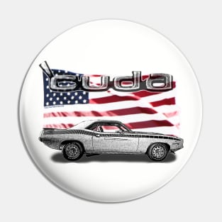 70s Cuda Pin