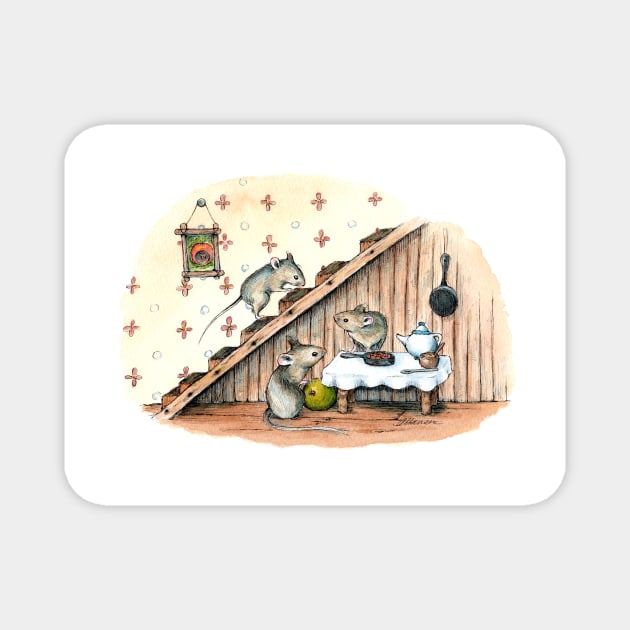 The Mouse House Magnet by Simon-dell