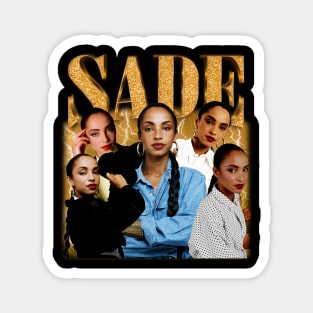 Vintage Sade Adu 80s 90s Style Magnet