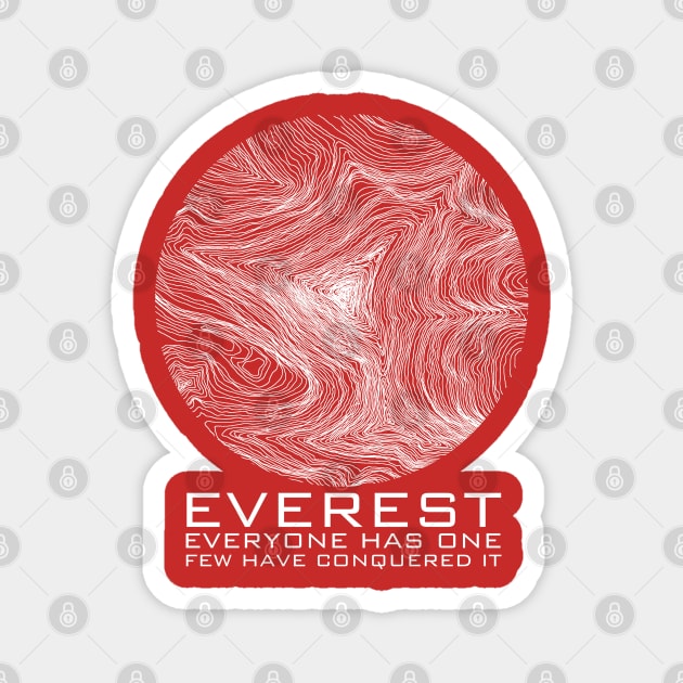 Mt Everest Magnet by HammerPen