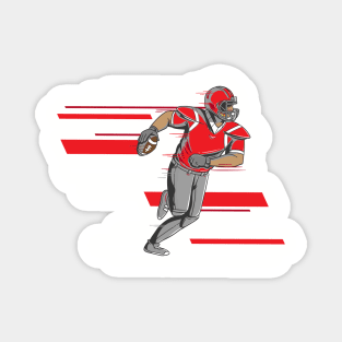 Speed Footballer - Sports Gift Magnet