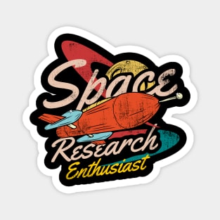 Space Research Enthusiast Magnet